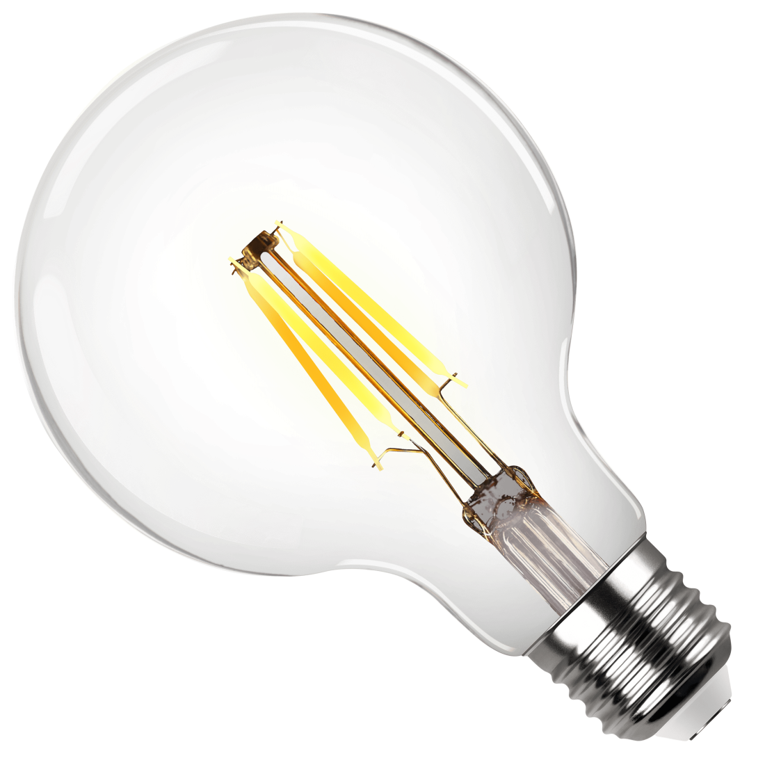 Светодиодная лампа Filament Vintage шар 5W