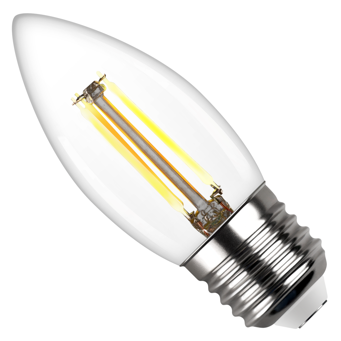 Светодиодная лампа Filament свеча 5W