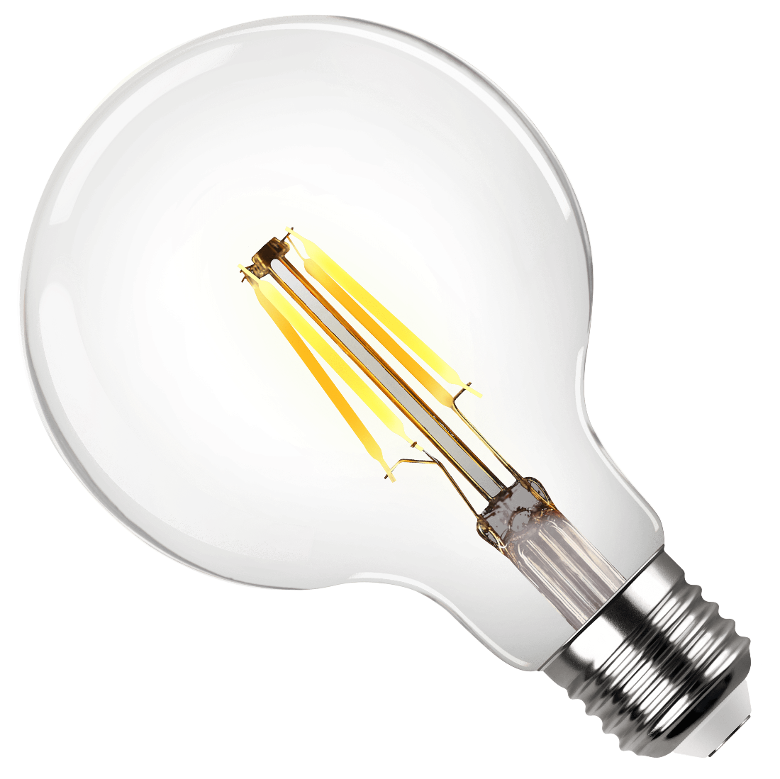 Светодиодная лампа Filament Vintage шар 7W